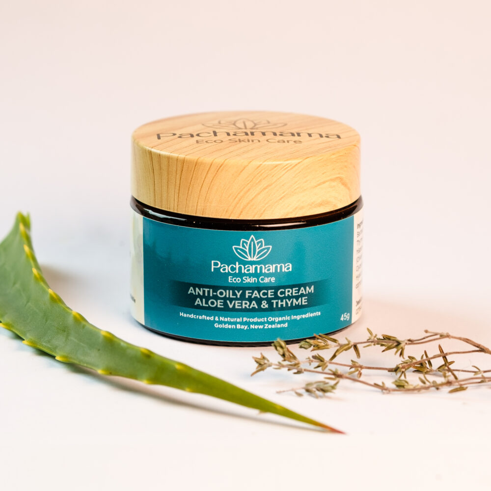 Anti-Oily Face Cream - Aloe Vera & Thyme (Oil Skin/ All Ages)