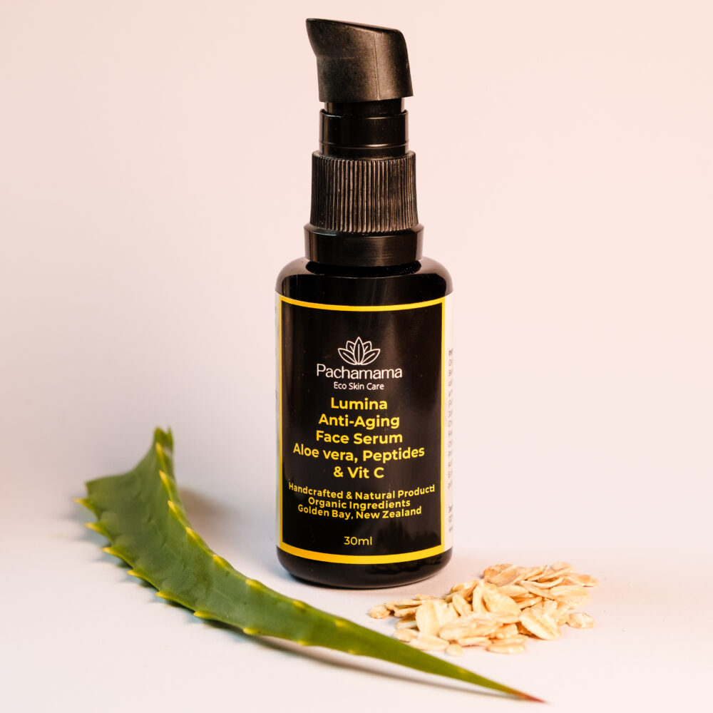 Lumina Anti-Aging Face Serum Aloe vera, Peptides & Vit C