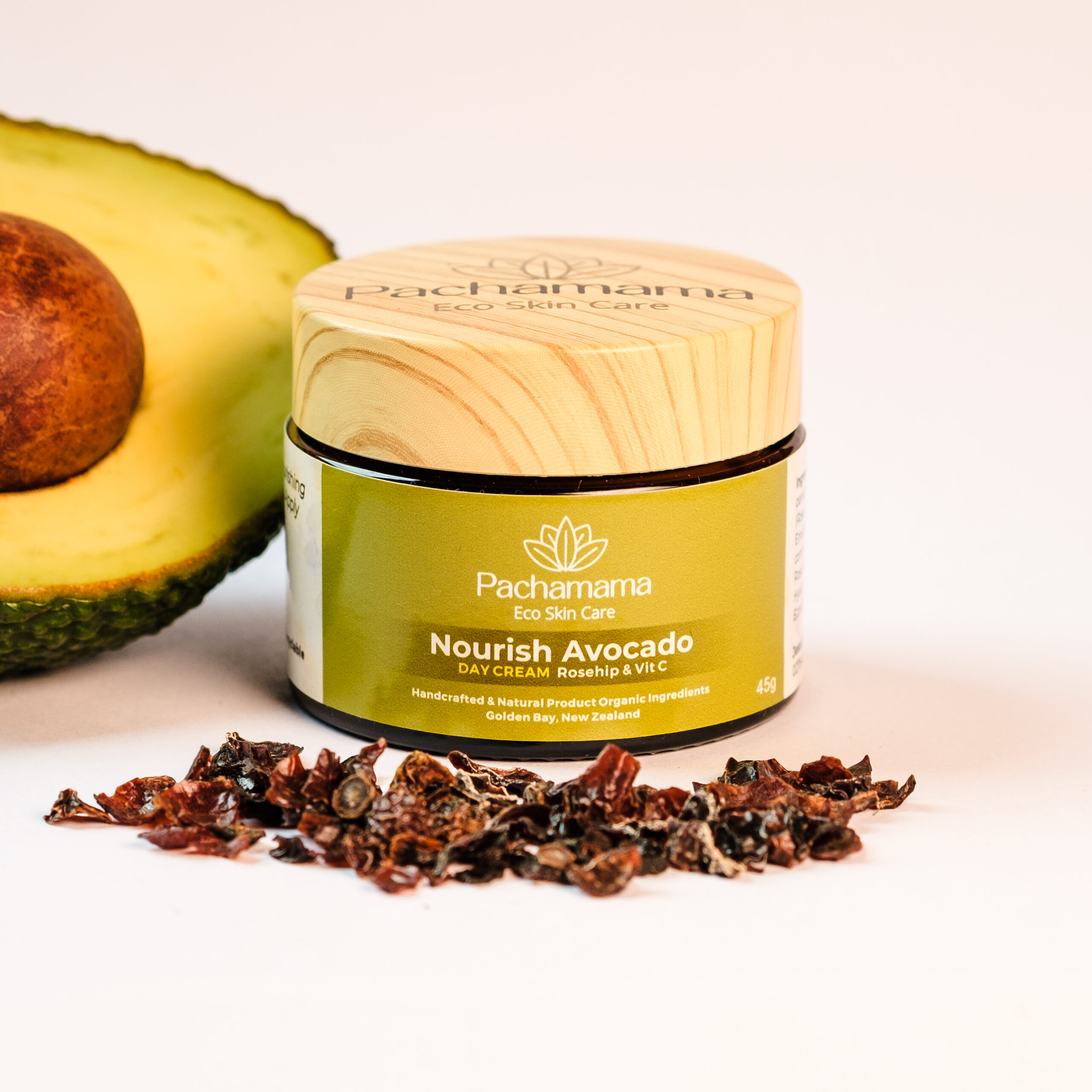 Nourish Avocado Day Cream, Rosehip & Vit C (50+ years old)